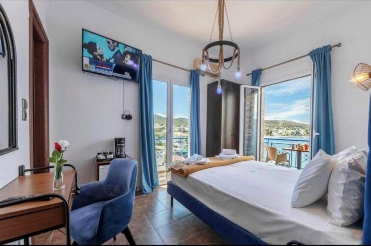 Blue Hotel Boutique Selinia Esterno foto
